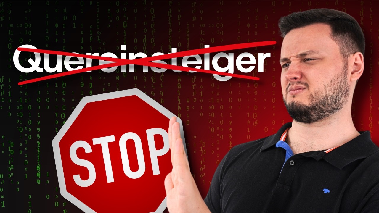 KI macht den Quereinstieg in die IT unmöglich?!
